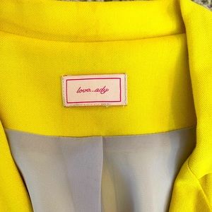Love…ady M yellow blazer